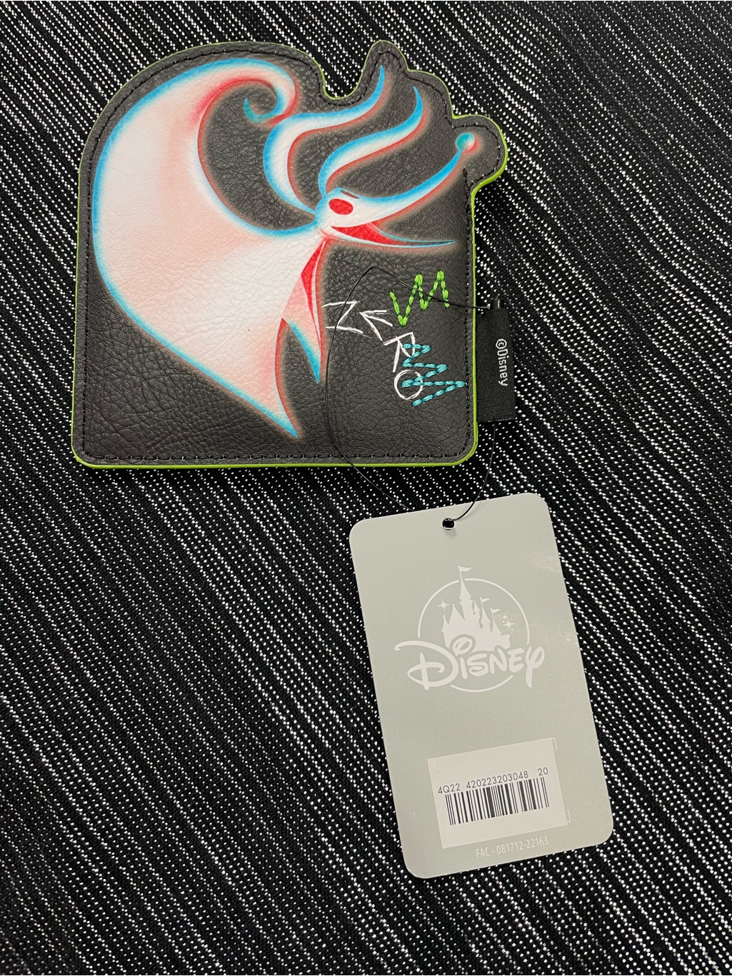 Disney Nightmare Before Christmas Zero Cardholder Nwt